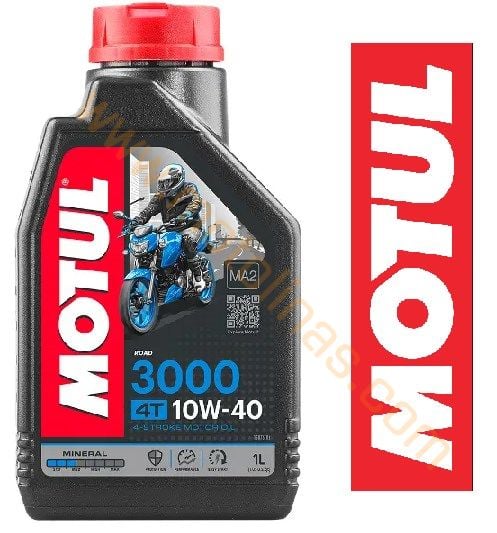 MOTUL 3000 10W40 4T MİNERAL MOTOSİKLET YAĞI