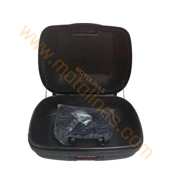 MOTOSİKLET ARKA TOPCASE ARKA ÇANTA 41 LİTRE BASİC SİYAH