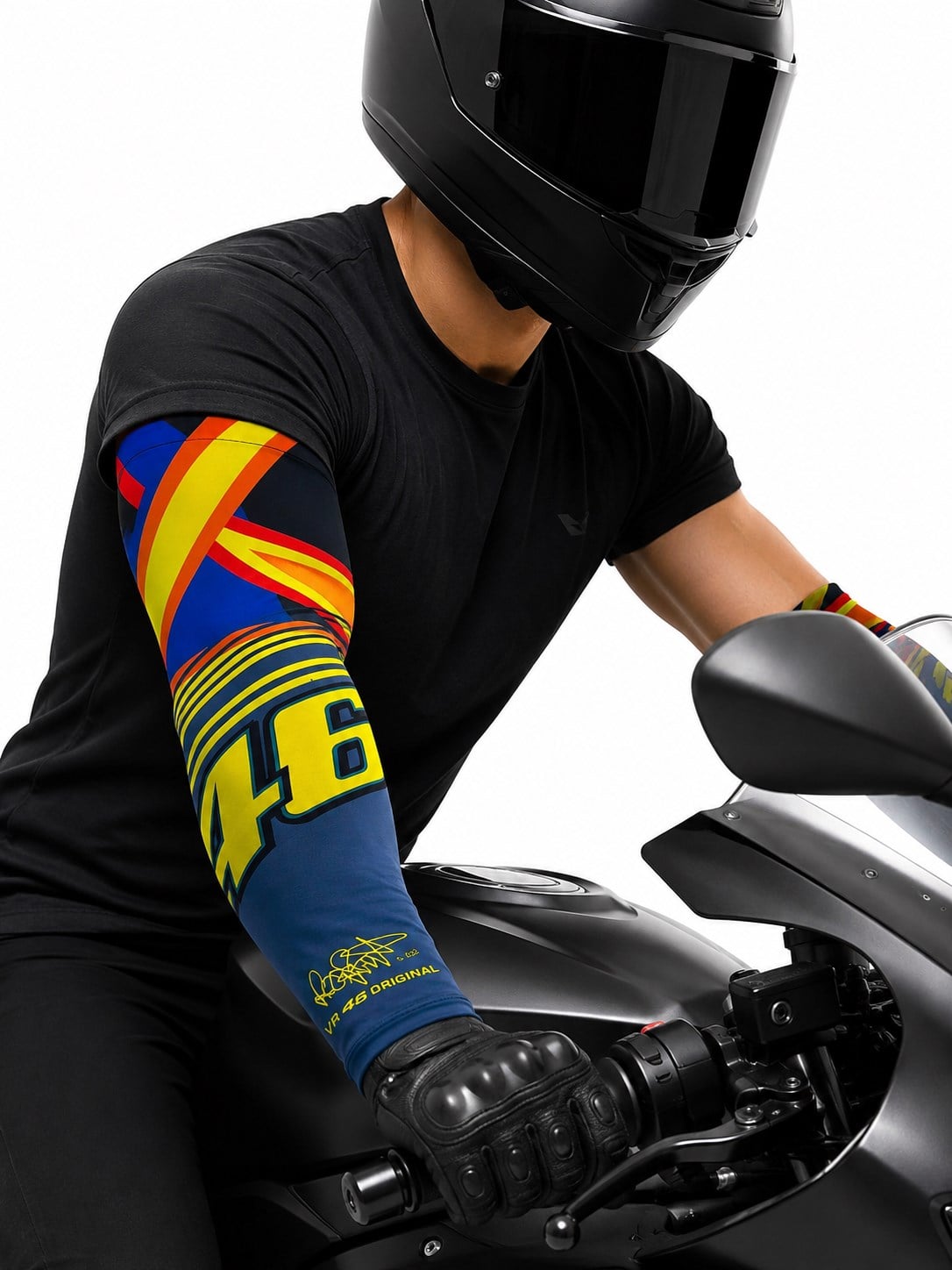 MOTOLİNAS GÜNEŞ KORUMALI KOL BANDI TAKIMI RAHAT KUMAŞ LNS9- MOTOSİKLET BİSİKLET