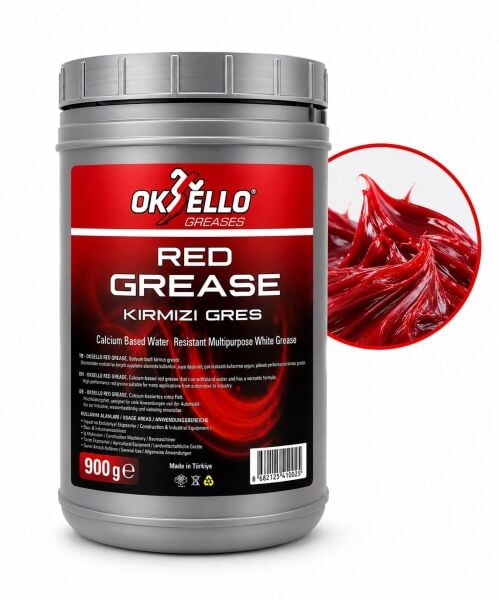 GRES YAĞI KIRMIZI  900 ML - MOTOSİKLET BİSİKLET