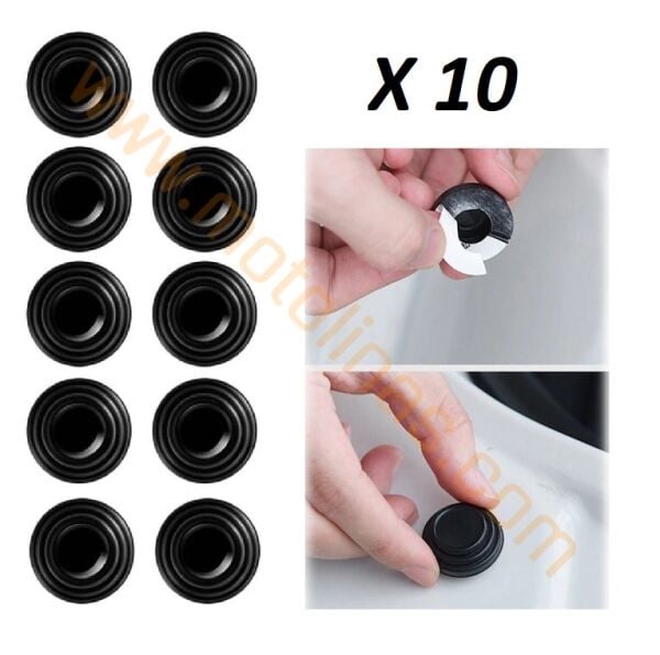 Darbe Emici Ses Kesici Ped Yapışma [10 Adet] - Siperlik Arası,grenaj Altı, Plaka Altı