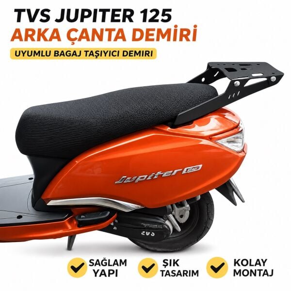 ÇANTA DEMİRİ PORTBAĞAJ DEMİRİ - TVS JUPİTER 125