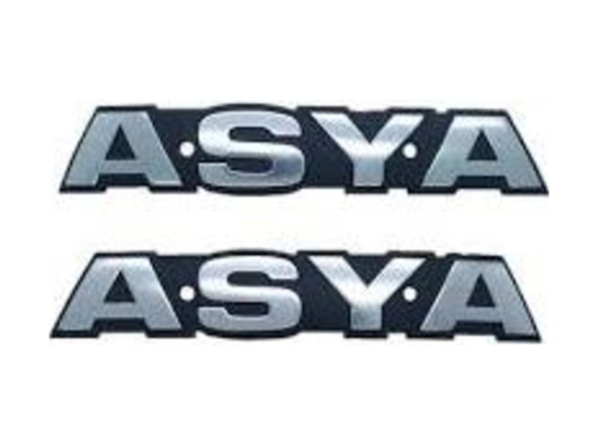 CG Motosiklet Benzin Depo Arması Takım Asya Yazılı Depo Etiketi Metal
