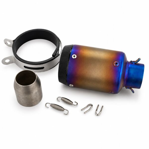 Motosiklet Modifiye Performans Egzozu Model 046R Bukalemun Universal Susturucu
