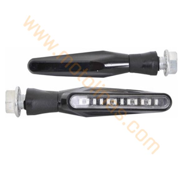 Motosiklet Modifiye Led Sinyal Sarı Işık - Kayan Led Takım