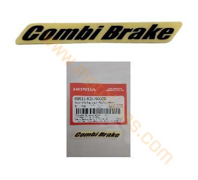PCX ,ACTİVA S, SPACY COMBİ BRAKE YAZISI [ORJİNAL] HONDA