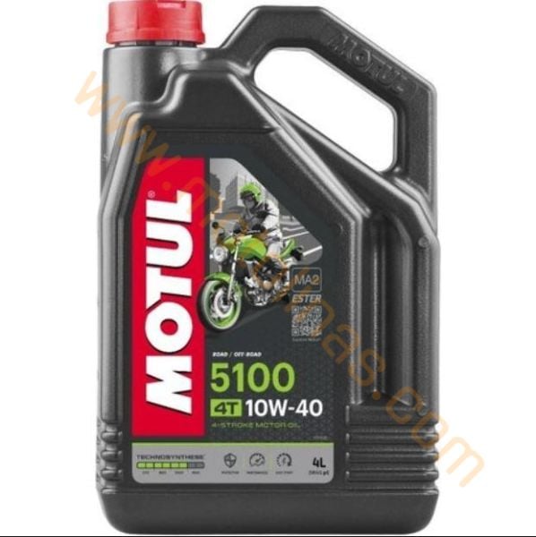 Motul 5100 4 litre 10W-40 %100 Sentetik Motosiklet Yağı