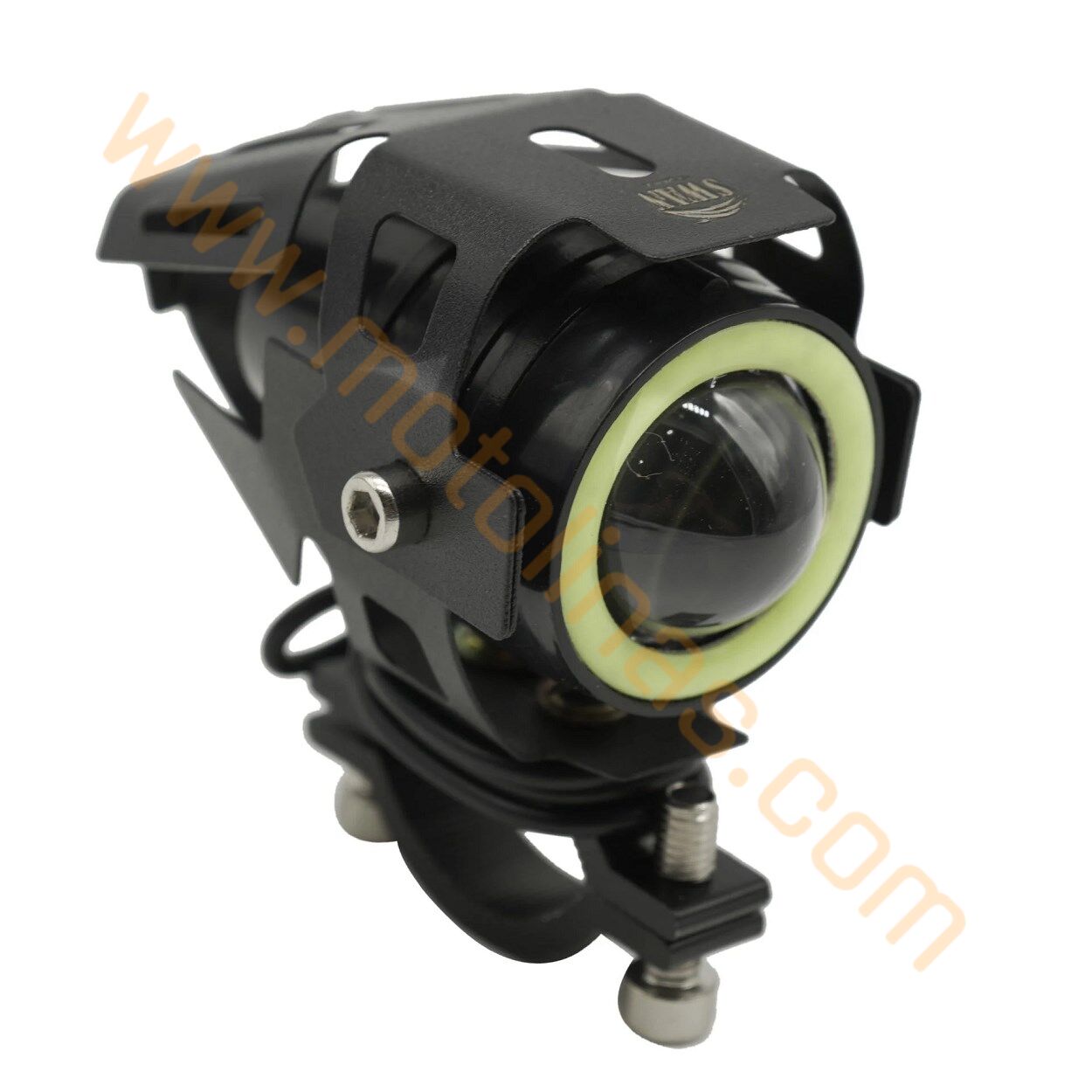 Motosiklet Sis Farı Adet U7 Angellı Çakar Modlu, Sis Farı Yüksek Işıklı