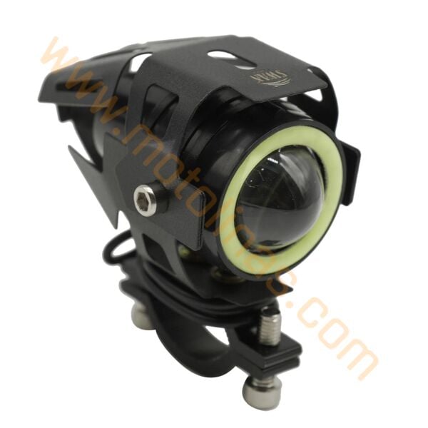 Motosiklet Sis Farı Adet U7 Angellı Çakar Modlu, Sis Farı Yüksek Işıklı