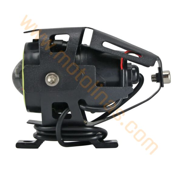 Motosiklet Sis Farı Adet U7 Angellı Çakar Modlu, Sis Farı Yüksek Işıklı