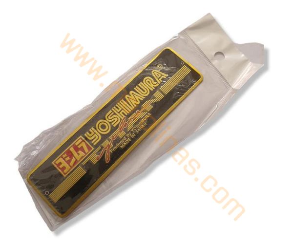 MOTOSİKLET EGSOZ STİCKER YANMAZ METAL YOSHIMURA EKSOZ