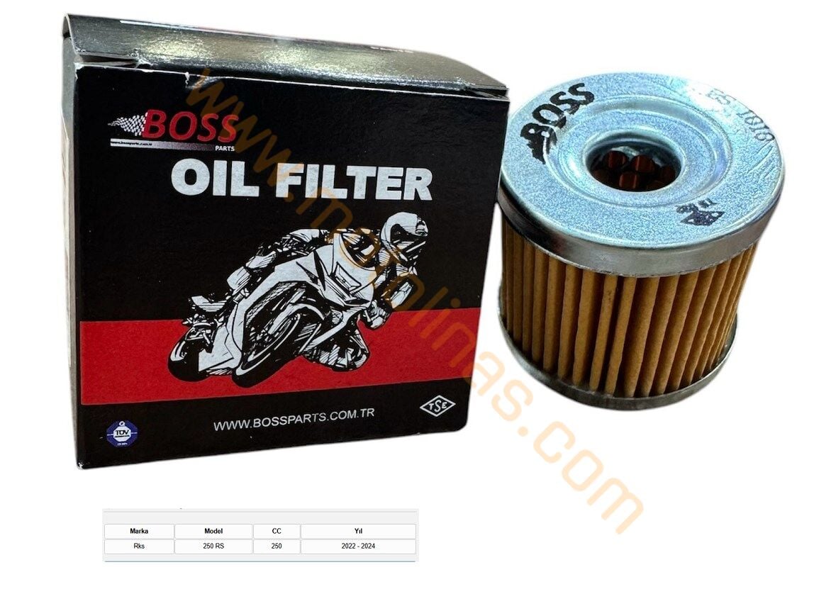 KAĞIT YAĞ FİLTRESİ [BS1010] - RKS250RS 2022-2024