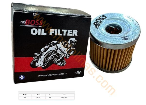 KAĞIT YAĞ FİLTRESİ [BS1010] - RKS250RS 2022-2024