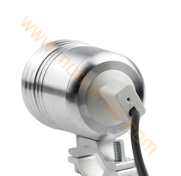 Motosiklet Sis Farı Uzun Kısa Modlu Gümüş Su Geçirmez, Scooter, Atv, Cross Universal