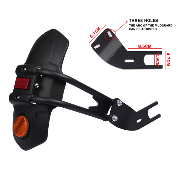 Motosiklet Arka Teker Sıyırıcı Arka Çamurluk Universal Vitesli Tüm Motorlara Uyumlu