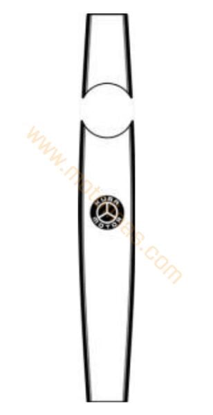 CG KUBA ÇITA BENZİN DEPO ÜSTÜ ETİKET KUBA BEYAZ BENZİN VE SUDAN ETKİLENMEYEN ÜRÜN