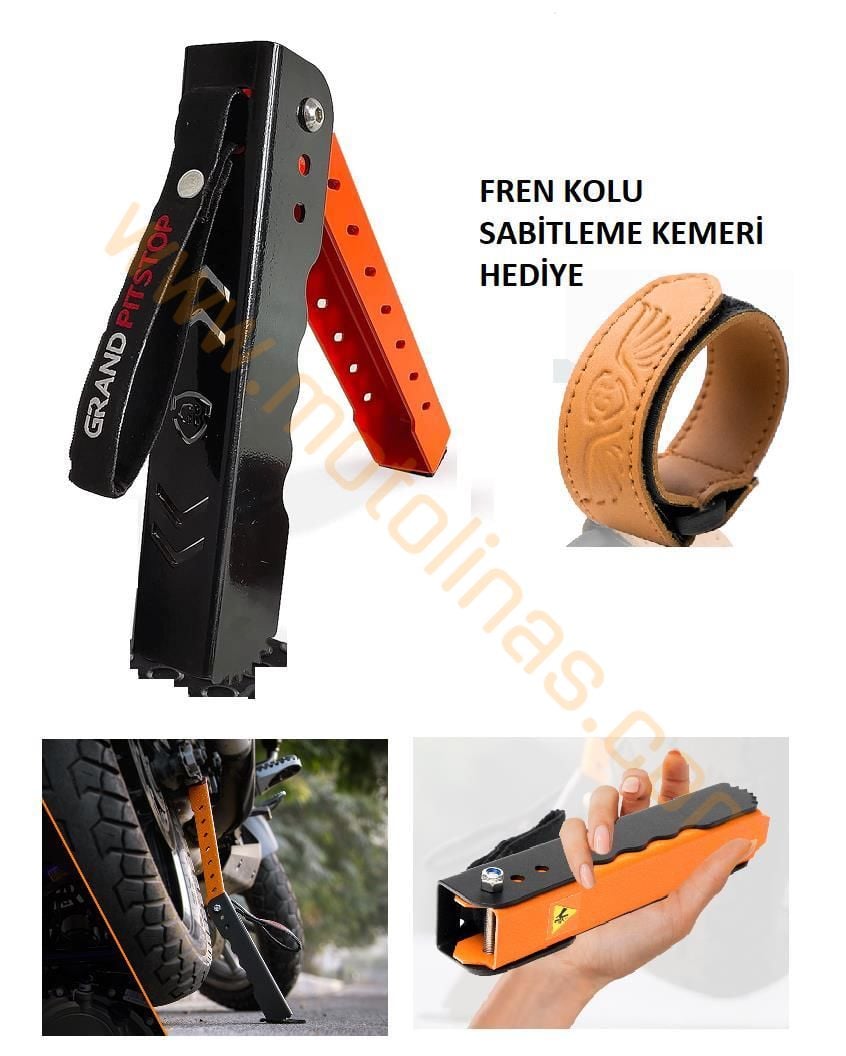 MOTOSİKLET BADDOK ZİNCİR TEMİZLEME / MOTOSİKLET LASTİK TEMİZLEME SEHPASI+KEMER