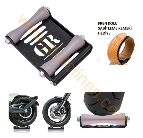 MOTOSİKLET BADDOK ZİNCİR TEMİZLEME / MOTOSİKLET LASTİK TEMİZLEME STANDI BİLYAYLI