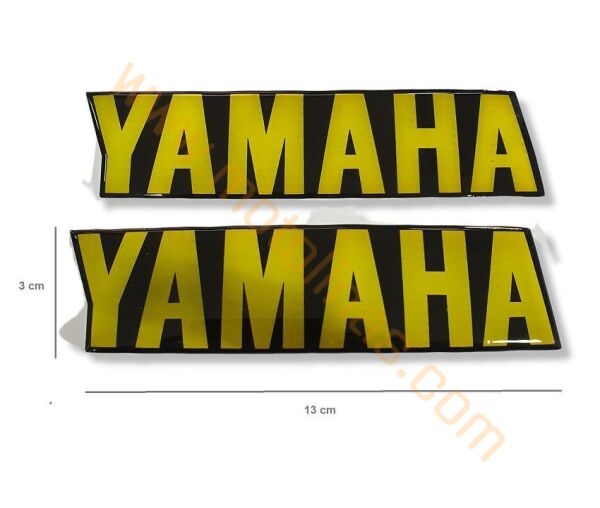 YAMAHA UYUMLU DAMALA STİCKER, YAMAHA ETİKETİ, 2 ADET