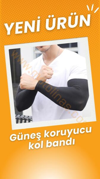 KOL BANDI KOL ÇORABI ÇİFT ( GÜNEŞ KORUMALI ) - MOTOSİKLET BİSİKLET