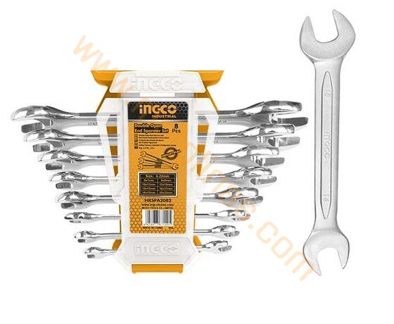 Açık Anahtar Seti [8 Parça] 6mm-22mm Endüstriyel - İngco