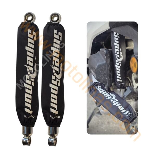 ARKA AMORTİSÖR ÇORABI KILIFI 2 ADET 29cm [REFLEKTÖRSÜZ/SPORT] - UNİVERSAL