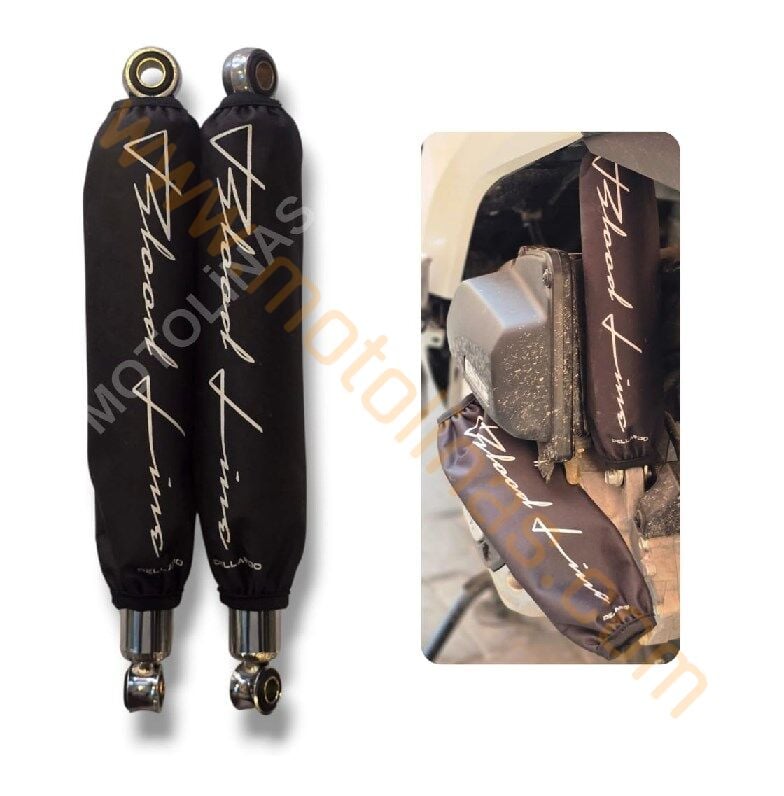 ARKA AMORTİSÖR ÇORABI KILIFI 2 ADET 29cm [REFLEKTÖRSÜZ/YAZILI] - UNİVERSAL