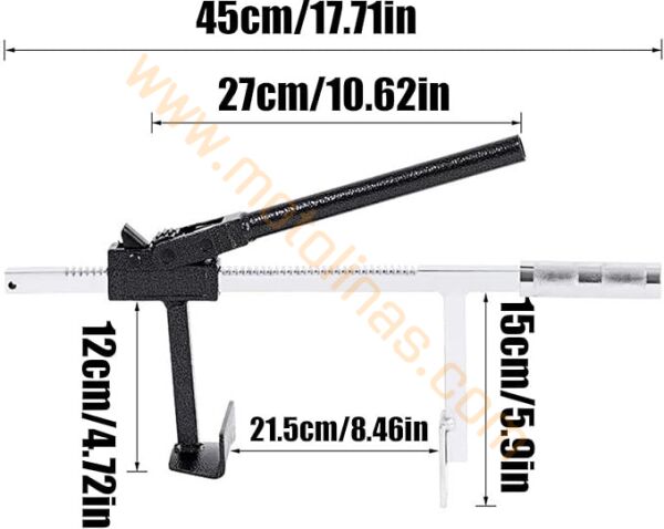 Motosiklet Tubeless Lastik Sökme Makinası - Universal