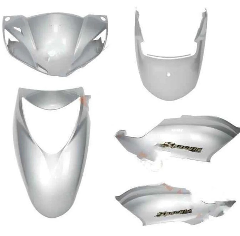 Kaporta Seti Gri [sadece Boyalı Parçalar] - Honda Spacy 110cc