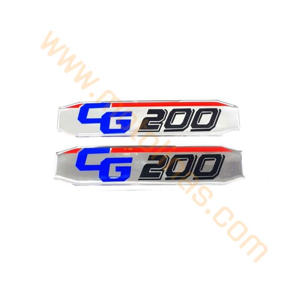 YAN KAPAK DAMLA STİCKER CG200 YAZILI 2 li SET