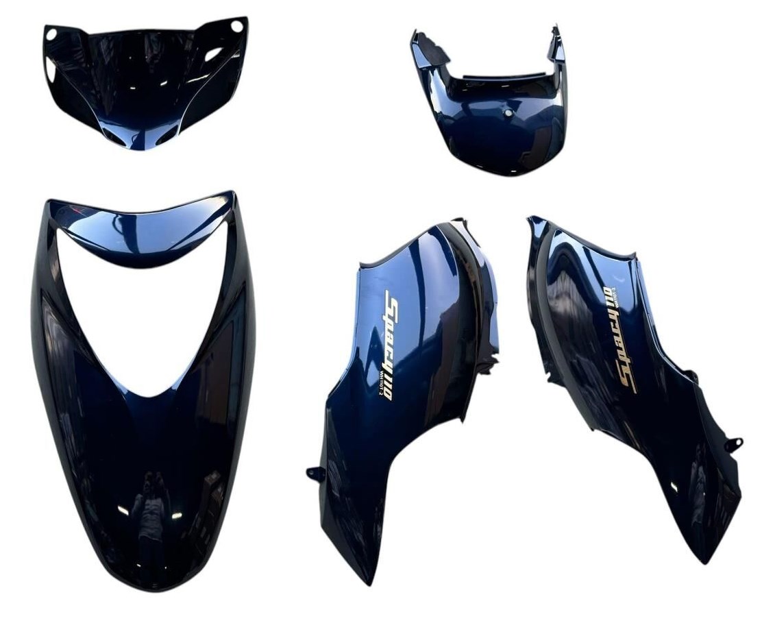 Kaporta Seti Mavi [sadece Boyalı Parçalar] - Honda Spacy 110cc