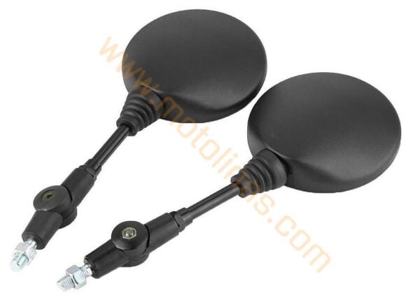 Motosiklet Katlanır Ayna Enduro - Motocross 10mm Siyah