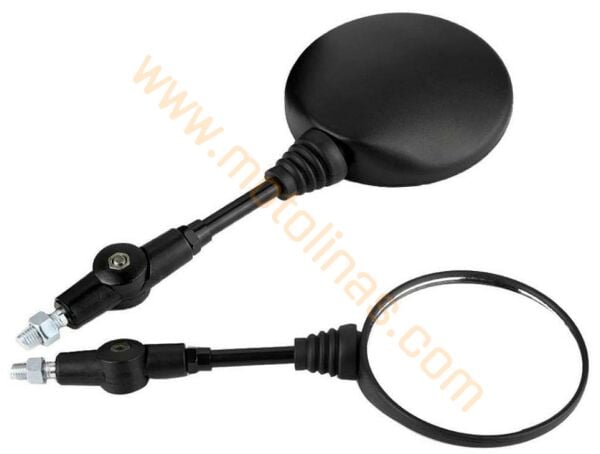 Motosiklet Katlanır Ayna Enduro - Motocross 10mm Siyah