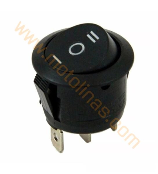 DÜĞME [YUVARLAK] ÇIT ÇIT [3 PİN] ON OFF ON ANAHTARI - UNİVERSAL