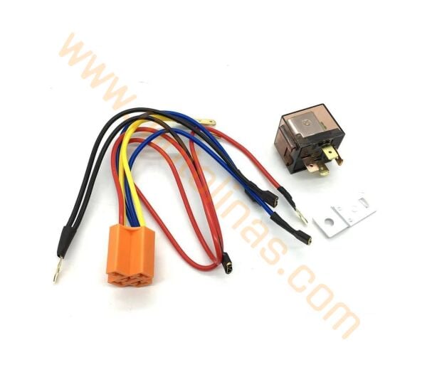 Motosiklet Korna Rolesi Kablo Dahil Set, Korna Çalma Rolesi