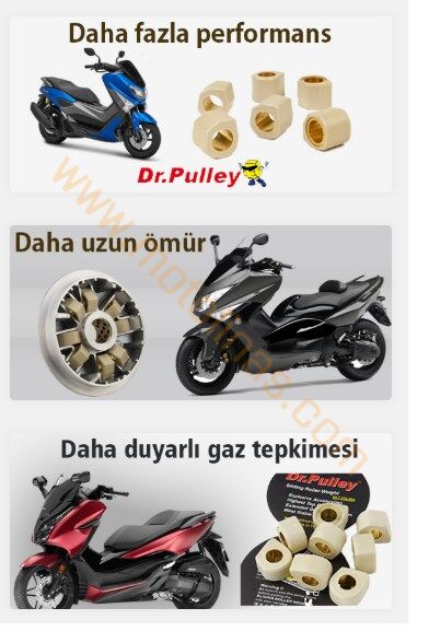 Dr. Pulley Baga [ağrılık] Yuvar Tip [11gr] - Dio, Activas, Fizy, Dash125