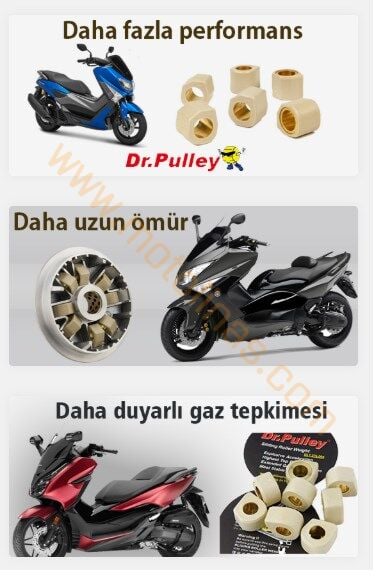 Dr. Pulley Baga [ağrılık] Üçgen Tip [13gr] - Pcx, Activa125 İ, Dio, Activas, Fizy, Dash125