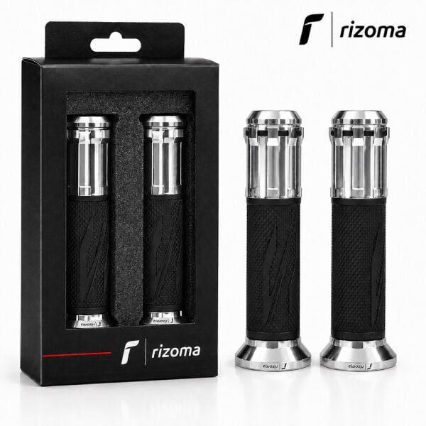 Rizoma Premium Motosiklet Elcik Takımı Krom Model 023 Universal 22 mm Gidon Uyumlu