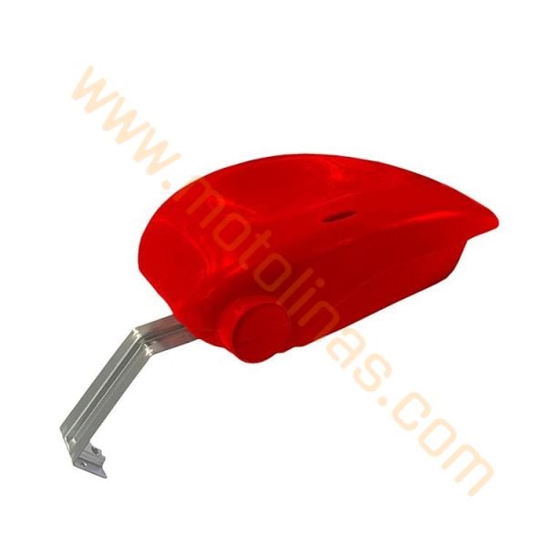 ARKA ÇANTA PLASTİK KIRMIZI - BİSİKLET