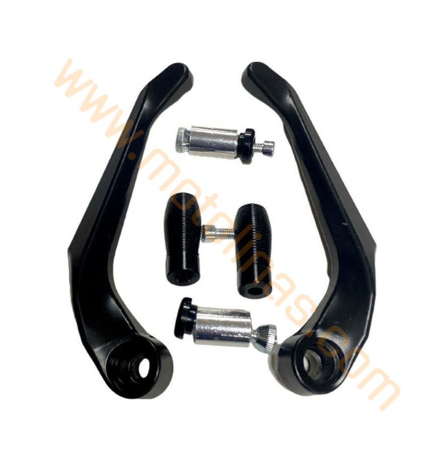 MOTOSİKLET MANET KORUMA ALEMİNYUM SİYAH - UNİVERSAL