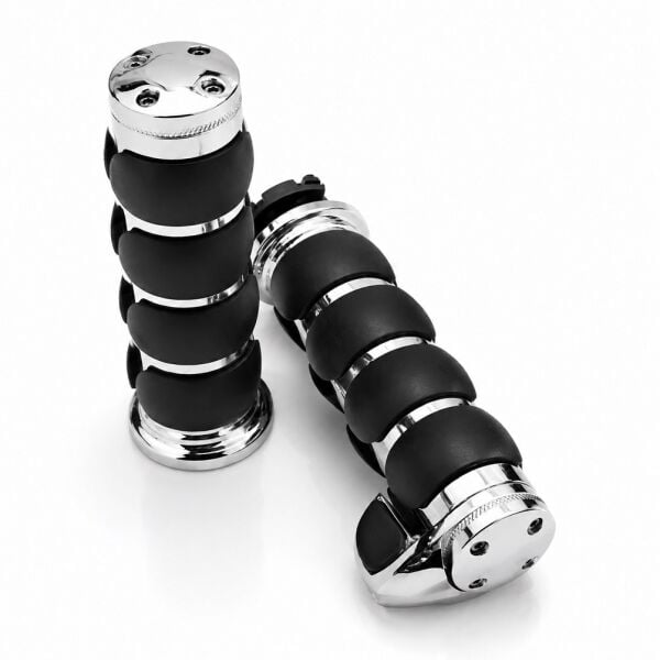 Rizoma Premium Motosiklet Elcik Takımı Chopper Cruiser Model Universal 22 mm Gidon Uyumlu Siyah