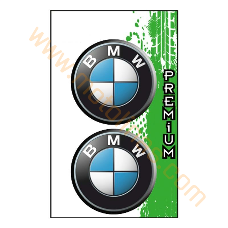 DAMLA STİCKER 2 li set 4.5 cm BMW LOGO