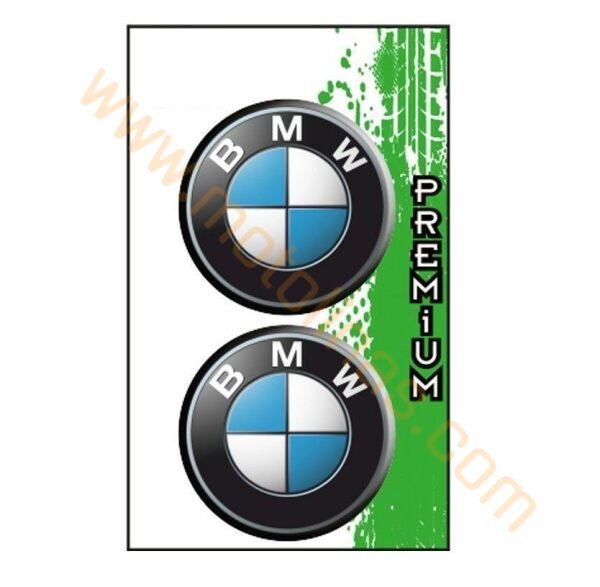 DAMLA STİCKER 2 li set 4.5 cm BMW LOGO