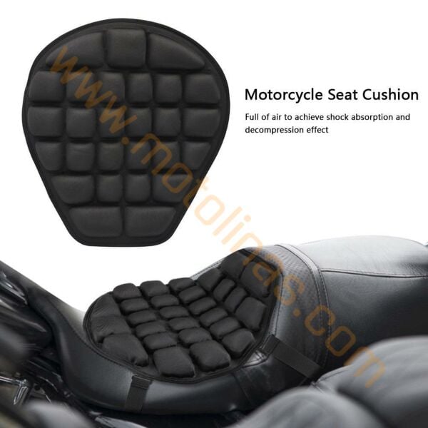 MOTOSİKLET SELE ÜSTÜ KONFOR PED İTHAL KABARTMALI, SELE PEDİ