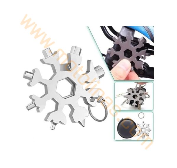 Çok Amaçlı Tornavida Seti Mini Kar Tanesi Tasarım - İthal