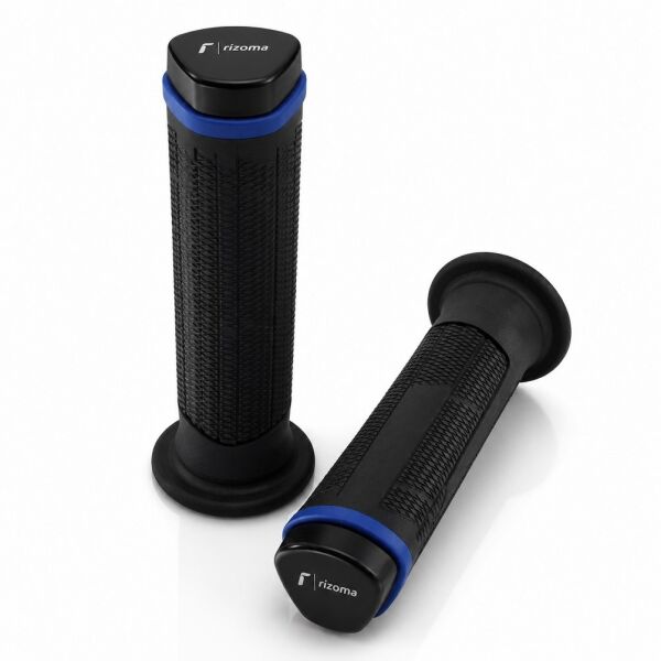 Rizoma Motosiklet Elcik Takımı Mavi Universal 22 mm Gidon Uyumlu Kaymaz Elcik Seti
