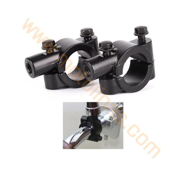 MOTOSİKLET BİSİKLET ELEKTRİKLİ BİSİKLET AYNA BAĞLANTI KELEPÇESİ TAKIM 10mm