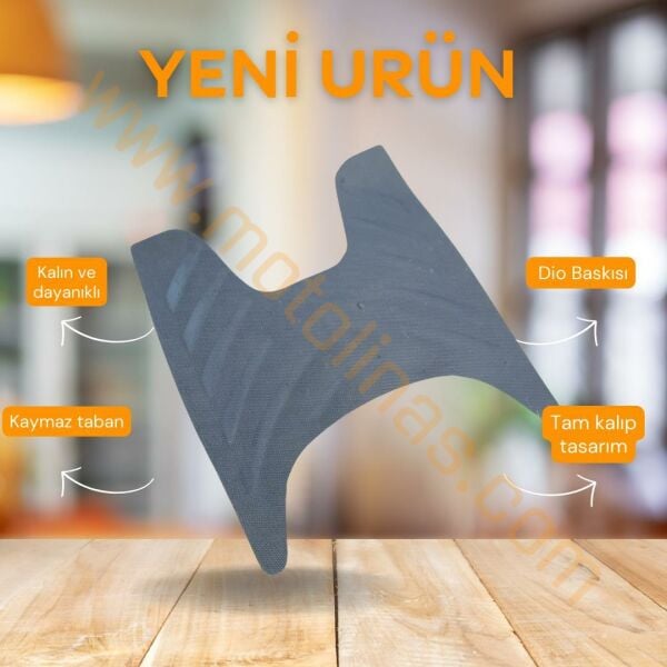 HONDA DİO 110cc PASPAS KAYMAZ TABAN ( TÜM MODELLER UYUMLU )