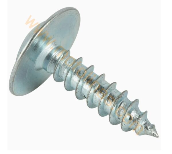 Motosiklet Grenaj Kaporta Klips Vidası Küçük Nikel – 10 Adet Set