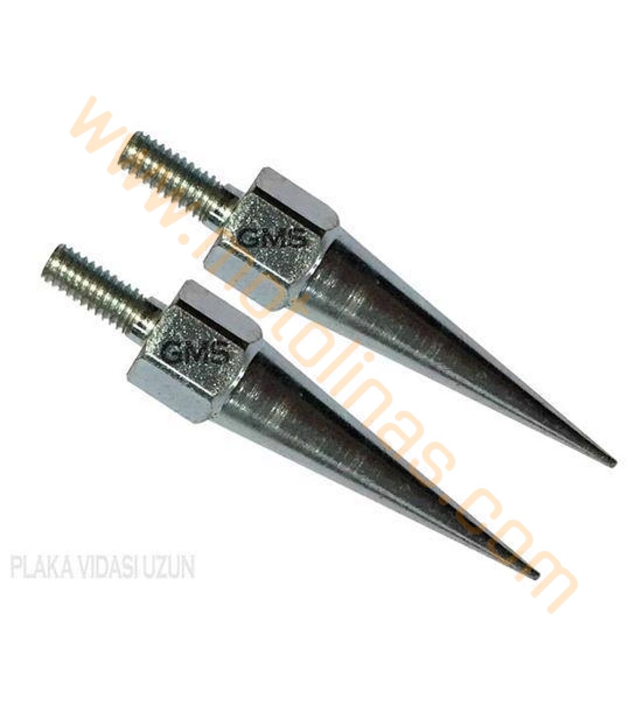 MOTOSİKLET SİVRİ VİDA NİKEL 6mm ÖZEL YAPIM